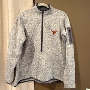 George by Mark Eisen Chocolate Puffer Hooded Vest Zip Up,  Size Large